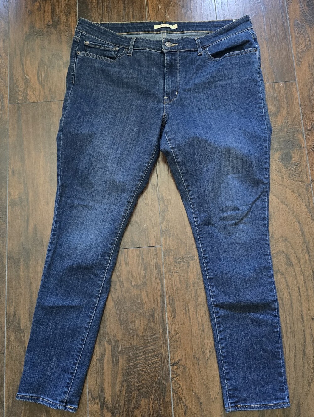 Levi's 711 Skinny Indigo Stretch Skinny Jeans